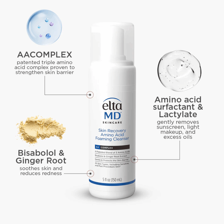 eltamd foaming amino skin recovery cleanser